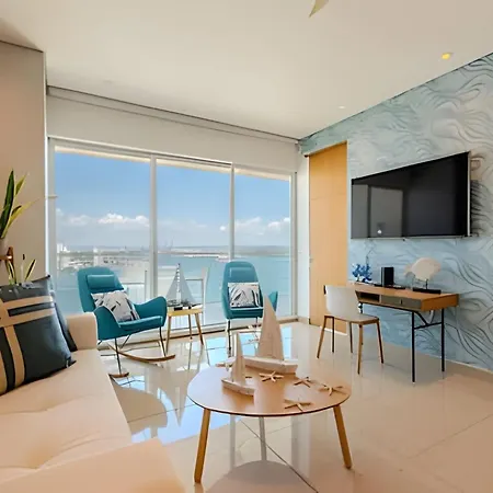 Luxury H2 Piso 19 / Sea Bay View & Historic Center Apartamento Cartagena