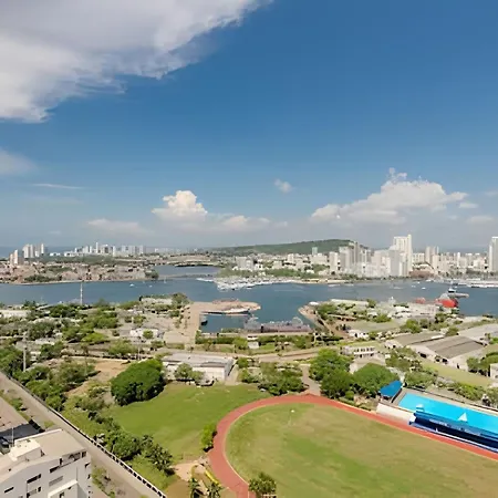 Luxury H2 Piso 19 / Sea Bay View & Historic Center Apartamento Cartagena