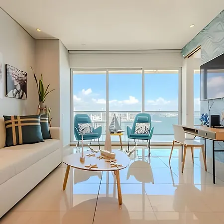 Luxury H2 Piso 19 / Sea Bay View & Historic Center Cartagena
