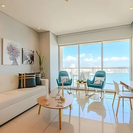 Apartamento Luxury H2 Piso 19 / Sea Bay View & Historic Center Cartagena